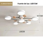 IRALAN Modern Ceiling pendant lamp Decoration home Macaron color LED ceiling pendant chandelier Lamps for room kitchen office