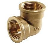 CODO 90 GRADOS H/H LATONADO DT 3/4 ROSCA