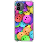 Funda Silicona Antigolpes compatible con Xiaomi Redmi A2 diseño Smile Dibujos