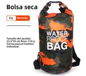 30L 15L Waterproof Dry Bags With Wet Separation Pocket Backpack For Kayaking Boating Swimming Outdoor Sports Bag XAZ9