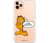 Funda original compatible con iPhone 11 Pro Max con un diseño de Garfield Hate Mondays