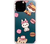 Funda compatible con iPhone 13 Pro Max - Patron Gatos