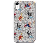 Funda original compatible con iPhone XR con un diseño de JL Patron Heroes