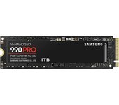 Samsung 990 Pro - 1TB (SSD interno, NVMe, M.2, MZ-V9P1T0BW)