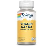Vitamina D3 & K2 Solaray 120 Caps