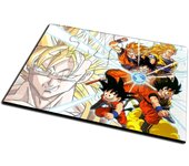 PUZZLE PEQUEÑO 12 PIEZAS SON GOKU DRAGON BALL SUPER SAIJAJIN TRASFORMACIONES rompecabezas puzle dragonball boladedragon saijajin super guerrero sagaandroides