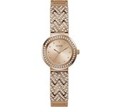 Guess Reloj Mujer Analogico Cuarzo con Correa de Acero inoxidable GW0476L3
