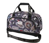 PRODG Bolsa de Deporte Prodg Azul con Estampados y Asas Ajustables