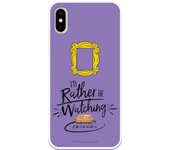 Carcasa para iPhone X o XS con un diseño de Friends Puerta