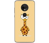 Tumundosmartphone Funda Gel Tpu para Motorola Moto G7 / G7 Plus diseño Jirafa Dibujos