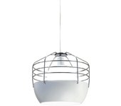 Lámpara de Techo Colgante Egg Cup 2 - Bombilla 1 x E27 - Long. Max 195cm - Metal - AZABAK