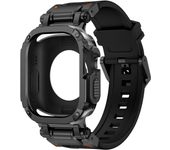 Silicone Strap+TPU Case for Apple Watch Band Ultra2 10 46mm 49mm 44mm 45mm Protector Cover Bracelet for IWatch Series 9 8 7 6 SE