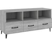 vidaXL Mueble para TV madera contrachapada 102x35x50 cm, Mueble de Salon, Mueble TV, Mueble TV salon, Mesa de TV, Mueble tele
