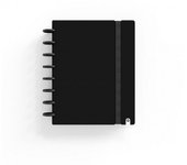 BLOC INGENIOX A5 FOAM – 80 HOJAS – CUADRÍCULA 5x5 – TAPA RÍGIDA NEGRA – HOJAS EXTRAÍBLES