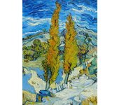Vincent Van Gogh Classic Collection Art Poster Canvas Painting Terrace At Night Irises Wall Picture Print Living Room Home Decor