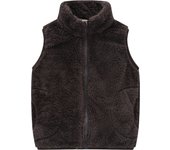 Boys Solid Color Zipper Trench Coat Kids Winter Vest Coat