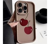 Cherry Phone Case For iPhone 11 Case iPhone 13 12 14 15 Pro XS Max XR 7 8 Plus X SE 2020 Shockproof Bumper Silicone Soft Cover
