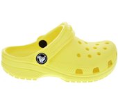 Crocs Niño Zuecos modelo Classic Clog Amarillo