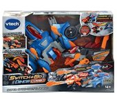 Super Robot Transformable Vtech Switch & Go Dinos Combo: SUPER SPINO-DACTYL 2 IN 1 Dinosaurio