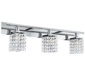 Aplique de Pared para Baño Eglo Arequito Cromo 3 Bombillas G9