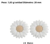 Kovict 5/15Pcs Daisy Sunflower Mini Silicone Beads DIY Pacifier Chain Bracelet Necklace Handmade Accessories For Jewelry Making