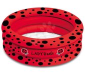 Molto Piscina Hinchable Ladybug 60cm Diámetro Juguete Acuático Verano