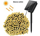 23-99ft LED Solar Light 50-300 Lights Outdoor Waterproof Fairy Garland Lights Christmas Party Halloween Decorations Solar Lights