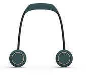 Nuevo ventilador portátil para exteriores sin pelo, silencioso, sin hojas, para colgar en el cuello, con carga inalámbrica, pequeño ventilador