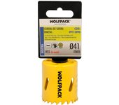Wolfpack Corona Sierra Bimetal 41mm Templado Térmico Base Reforzada Broca Agujeros Madera Acero Hierro Plásticos