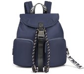 Nueva Mochila de Material de Nailon Para Mujer, Mochila Informal de gran capacidad a la moda, Mochila Escolar Japonesa impermeable con Cordón