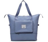 SOMY Bolsa de viaje plegable de gran capacidad, impermeable, ligera, bolsa de viaje, mochila de fin de semana, bolsa deportiva separada seca y húmeda, 25 L/36 L ajustable (1) bolsa de herramientas