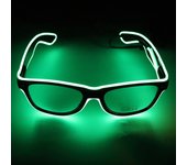 1PC Flashing EL Wire Led Glasses Luminous Party Decorative Lighting Classic Novelty Gift Bright LED Light Up Party SunGlasses