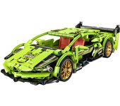Bloques de construcción de piezas para niños, juguete de ladrillos para armar coche de carreras de velocidad 1:18, Pull-Back,Mod.67119, ideal para regalo,464 pcs, edad 6+