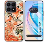 Funda Silicona para Huawei Honor X8a diseño Mármol 12 Dibujos