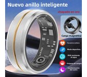 2024 New Bluetooth Smart Ring Men Heart Rate Blood Oxygen IP68 Waterproof Sports Fitness Tracker SmartRing Women For Android Ios