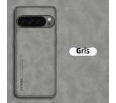 Luxury Sheepskin Leather Case for Google Pixel 9 Pro XL 8 8A 7 7A 6 6A Pro 4G 5G Soft Camera Protect Bumper Silicone Phone Cover