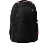 Totto España Mochila Casual Porta PC para Mujer Negro - Roxanne con Bolsillo Interno para Pc de 15 4 Separado