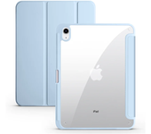 Tablet Case for IPad 10th IPad 10.2 9.7 Pro 11 IPad 10 9 8 7 6  Gen Case with Pen Holder Trifold Acrylic Clear Back Stand Cover