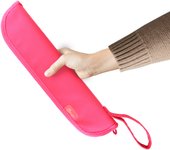 Estuche Porta Flautas Office Box Textil Lavable Cremallera Elástico Ideal Escuela