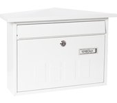 ARREGUI Deco Buzón Exterior de Acero Tamaño M (Correo DIN A4 y Revistas) | Buzón de Pared Mediano | Buzón de Correo de Fondo Estrecho | Antilluvia | Fácil de Instalar
