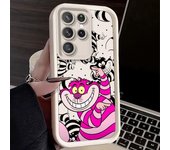 Alice In Wonderland Cute For Samsung S20 S21 S22 S23 S24 FE Plus Ultra 5G Note 20 Ultra Eyes Ladder Phone Case