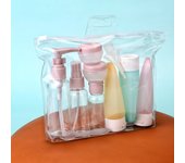 3Pcs 30/60/100ml Portable Refillable Bottle Mini Squeeze Tube Empty Bottle Soft Cream Lotion Container Travel Shampoo