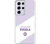 Funda original compatible con Samsung Galaxy S21 Ultra - S30 Ultra - Real Valladolid Siempre Pucela