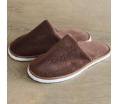 1Pair Men Disposable Slippers Hotel Travel Slipper Soild Color Flip Flop Non-slip Wedding Shoes Women Guest Slippers