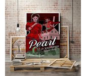 2022 New Horror Film Mia Goth Is Pearl Movie Poster Canvas Painting X-traordinary Origin Prints Wall Pictures Cinema Home Decor