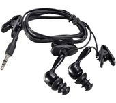 IPX8 Waterproof 3.5mm Jack Stereo Wired In-ear Headset Earphone for Outdoor Sports for IPhone for huawei all Sports Earphone