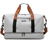 Bolso de viaje para hombre y mujer, bolsa de hombro impermeable para gimnasio, Yoga, deportes, Fitness, bolsa de equipaje seca y húmeda