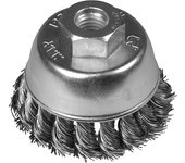 Orework Cepillo de Vaso Trenzado de Acero para Amoladora Angular - Ø 100 Mm