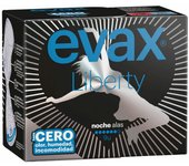 Compresas con Alas para Noche Evax 4015400749240