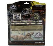 UNIVERSAL STUDIOS - Jurassic World Set de Papelería c/ Portatodo